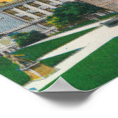 Uitzicht van Bunker Hill Monument Poster (Hoek)