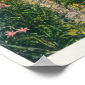 Uitzicht van Burbanks Experimental Boerderij Poster (Hoek)