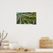 Uitzicht van Burbanks Experimental Boerderij Poster (Keuken)