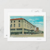 Uitzicht van Business Block op Idaho Street Briefkaart (Voorkant / Achterkant)