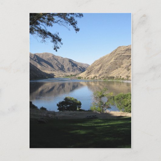 Uitzicht van Cache Creek Briefkaart (Voorkant)