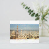Uitzicht van Caïro door Jean-Leon Gerome Briefkaart (Staand voorkant)