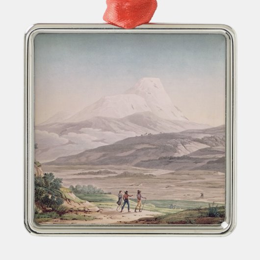 Uitzicht van Cajambe Metalen Ornament (Voorkant)