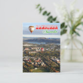 Uitzicht van Canberra — Australische hoofdstad Briefkaart (Staand voorkant)