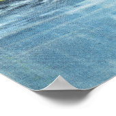 Uitzicht van Capilano Suspension Bridge # 2 Poster (Hoek)