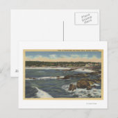 Uitzicht van Carmel Bay van Schilderachtig station Briefkaart (Voorkant / Achterkant)