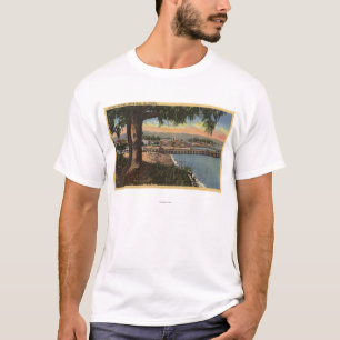 Uitzicht van Casino en Pier vanaf een afstand T-shirt