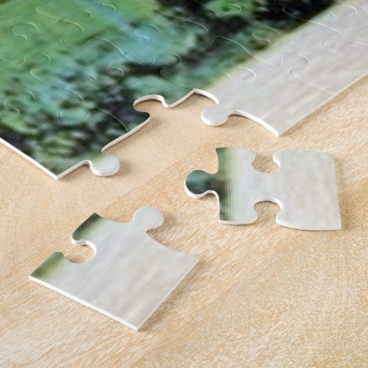  Uitzicht van Castelnaud-la-Chapelle, Frankrijk Legpuzzel (Zijkant)