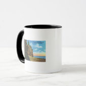 Uitzicht van Cathedraal Rock, Bar Harbour Mok (Voorkant links)