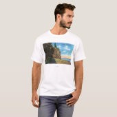 Uitzicht van Cathedraal Rock, Bar Harbour T-shirt (Voorkant volledig)