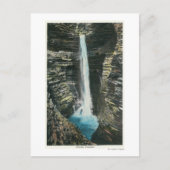 Uitzicht van Cavern Cascade Briefkaart (Voorkant)