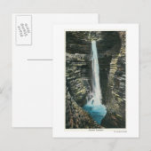 Uitzicht van Cavern Cascade Briefkaart (Voorkant / Achterkant)