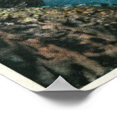 Uitzicht van Cavern Cascade Poster (Hoek)