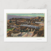 Uitzicht van Cedar Breaks Briefkaart (Voorkant)