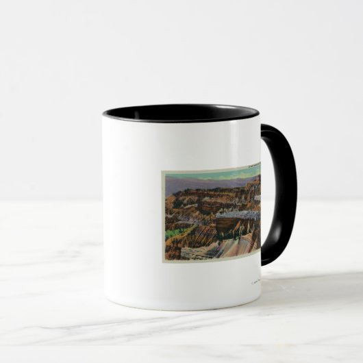 Uitzicht van Cedar Breaks Mok (Voorkant rechts)