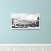 Uitzicht van Chateau de Meudon Canvas Afdruk (Insitu (Houten vloer))