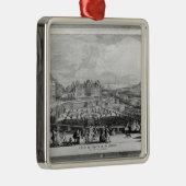 Uitzicht van Chateau de Meudon Metalen Ornament (Rechts)