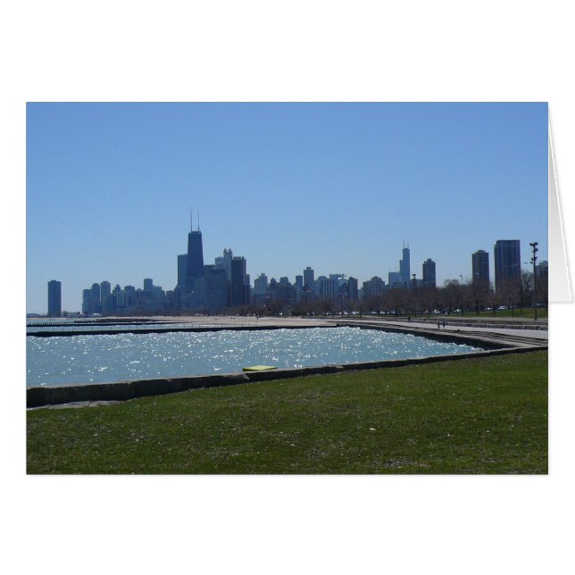 uitzicht van chicago (Voorkant Horizontaal)