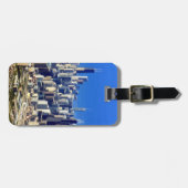 Uitzicht van Chicago binnenstad met meer Bagagelabel (Voorkant horizontaal)