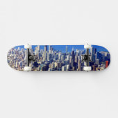 Uitzicht van Chicago binnenstad met meer Skateboard (Horizontaal)