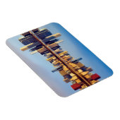Uitzicht van Chicago skyline met reflectie Magneet (Rechterzijde)