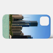 Uitzicht van Chicago skyline van het Michiganmeer Case-Mate iPhone Case (Achterkant (horizontaal))