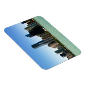 Uitzicht van Chicago skyline van het Michiganmeer Magneet (Rechterzijde)