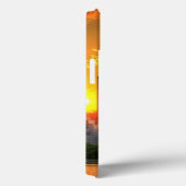 Uitzicht van Chicago's skyline van Adler Case-Mate iPhone Case (Achterkant / Rechts)