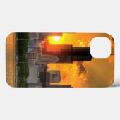 Uitzicht van Chicago's skyline van Adler Case-Mate iPhone Case (Achterkant (horizontaal))