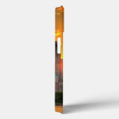 Uitzicht van Chicago's skyline van Adler Case-Mate iPhone Case (Achterkant / Rechts)