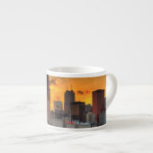 Uitzicht van Chicago's skyline van Adler Espresso Kop (Voorkant rechts)