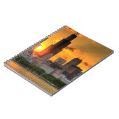 Uitzicht van Chicago's skyline van Adler Notitieboek (Linkerzijde)