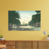 Uitzicht van Chinatown Oroville, CA Canvas Afdruk (Insitu (Woonkamer))