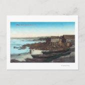 Uitzicht van ChinatownPacific Grove, CA Briefkaart (Voorkant)