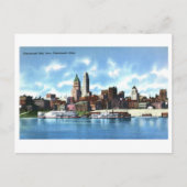  Uitzicht van Cincinnati, Ohio, Skyline Briefkaart (Voorkant)