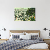 Uitzicht van CirclePalo Alto, CA Canvas Afdruk (Insitu (Slaapkamer))