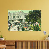 Uitzicht van CirclePalo Alto, CA Canvas Afdruk (Insitu (Woonkamer))