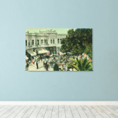 Uitzicht van CirclePalo Alto, CA Canvas Afdruk (Insitu (Houten vloer))