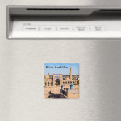 Uitzicht van Citadel Kunya-ark - Khiva, Oezbekista Magneet (Insitu (Vaatwasser))