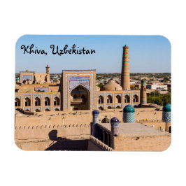 Uitzicht van Citadel Kunya-ark - Khiva, Oezbekista Magneet