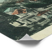 Uitzicht van City Hall Tower Alameda, CA Poster (Hoek)