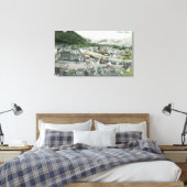 Uitzicht van CityMullan, ID Canvas Afdruk (Insitu (Slaapkamer))