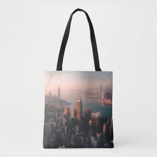 Uitzicht VAN CITYSCAPE Tote Bag (Voorkant)