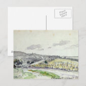 Uitzicht van Clamart, 1864 Briefkaart (Voorkant / Achterkant)