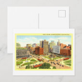  Uitzicht van Cleveland, Ohio, Briefkaart (Voorkant / Achterkant)