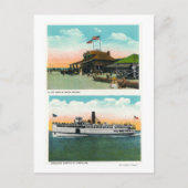 Uitzicht van Cliff Beach House Briefkaart (Voorkant)