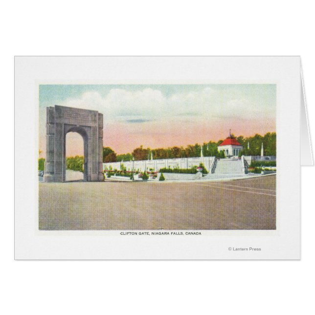Uitzicht van Clifton Gate (Voorkant Horizontaal)