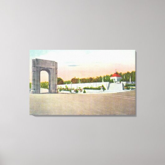 Uitzicht van Clifton Gate Canvas Afdruk (Voorkant)