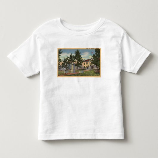 Uitzicht van Colton Hall Kinder Shirts (Voorkant)