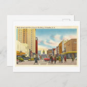  Uitzicht van Columbia, South Carolina, Briefkaart (Voorkant / Achterkant)